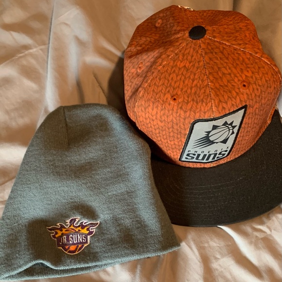 NBA Phoenix Suns cap and Jr Suns beanie set. - Picture 4 of 4